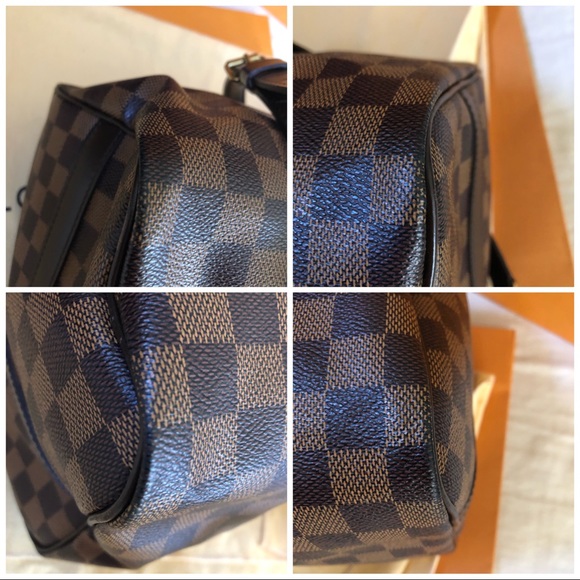 Authentic LV Speedy Damier Bandouliere 30 - Picture 7 of 16